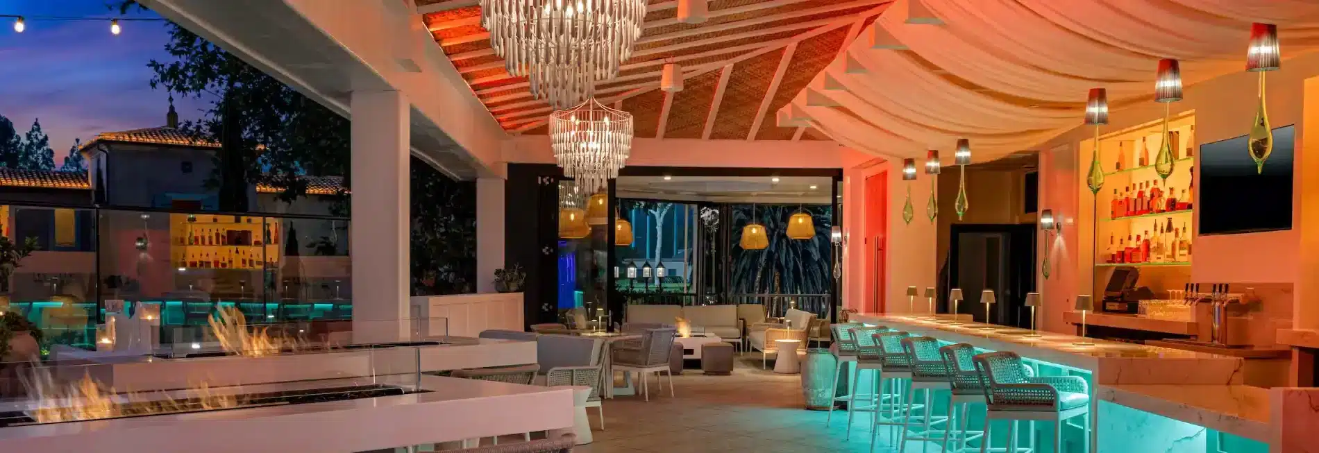 Evening at Club Louie's at Westlake Village Inn
